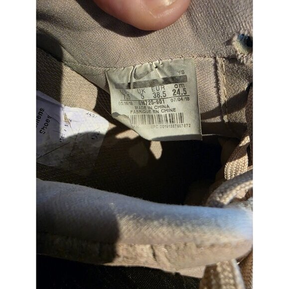 Nike Air Force 1 Low Pink Glitter Sneakers 616725-901 Size 7.5 - Picture 9 of 9